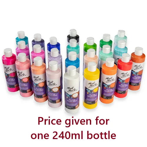Mont Marte Pouring Acrylic Paint 240ml - Image 1