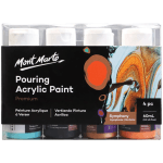 Mont Marte Pouring Acrylic Paint Premium 4x60ml -Symphony