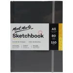 Mont Marte Sketch Books 110gsm, 80Sheets -A5