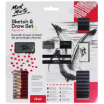 Mont Marte Sketch & Draw 18 Pcs set