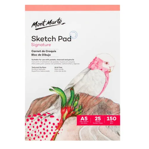 Mont Marte Sketch Pad -150gsm, A5 Mont Marte Sketch Pad -150gsm, A5 - Image 1