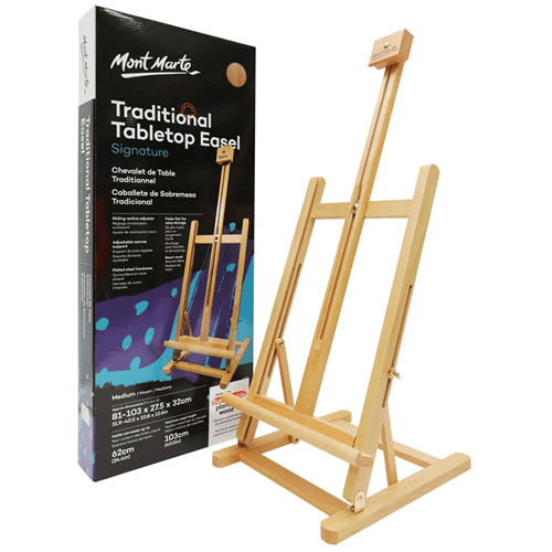 Mont Marte Traditional Tabletop Easel Mont Marte Traditional Tabletop Easel - Image 1