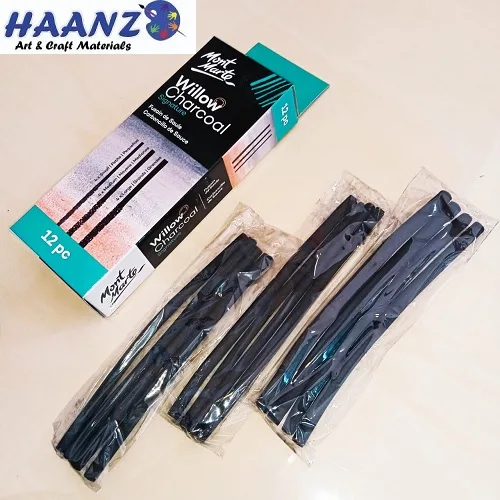 Mont Marte Willow Charcoal Sticks (12pcs) - Image 1