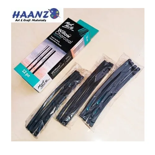 Mont Marte Willow Charcoal Sticks (12pcs) - Image 3