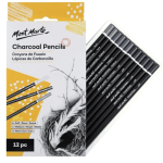 Mont Marte charcoal pencil 12pcs