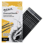 Mont Marte charcoal pencil 12pcs