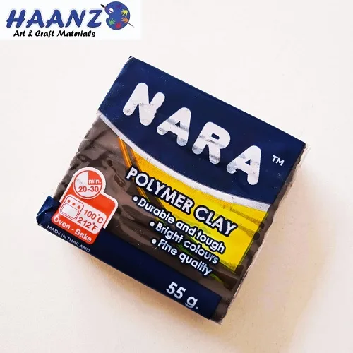 Nara Polymer Clay 55g -Brown - Image 1