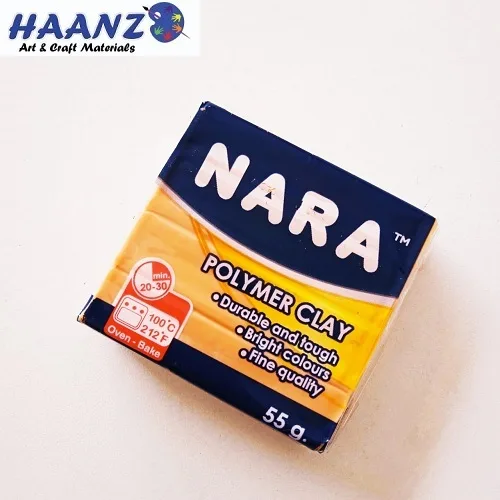 Nara-Polymer-Clay-55g-Carrot Nara Polymer Clay 55g -Carrot - Image 1