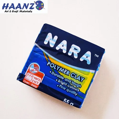 Nara Polymer Clay 55g -Dark Blue - Image 1