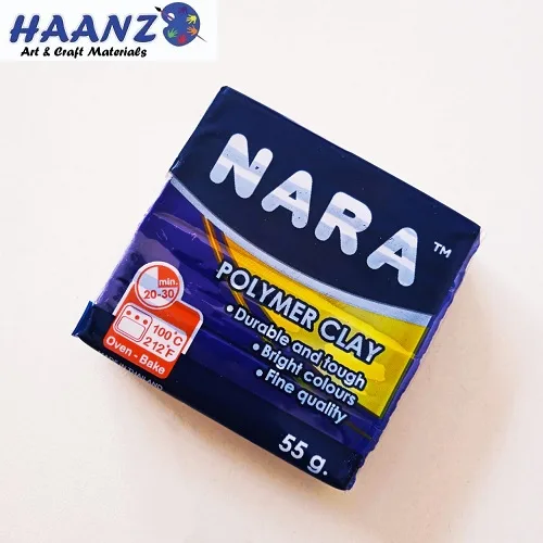 Nara Polymer Clay 55g -Indigo - Image 1