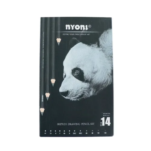 Nyoni Sketch Drawing Pencil pack -14Pcs - Image 2