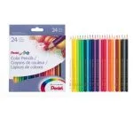 Pentel Arts Colour Pencils 24-Colours