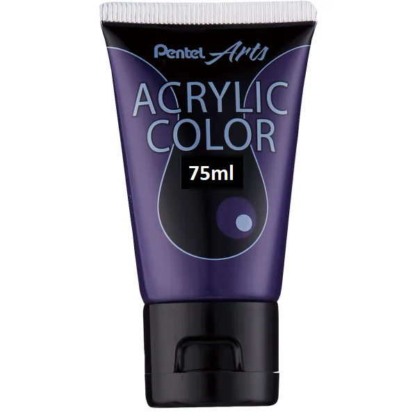 Pentel Acrylic Colour -75ml -Purple - Image 1