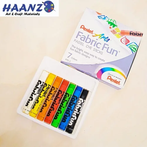 Pentel Art Fabric Fun 7 Sticks - Image 1