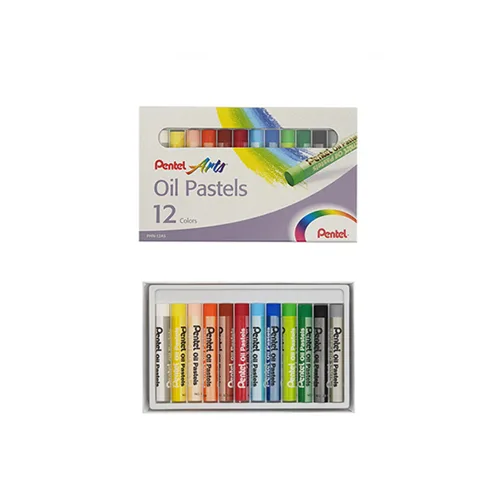 Pentel Arts Oil Pastel 12 - Image 1