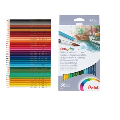 Pentel Arts Watercolour pencils -36 - Image 1