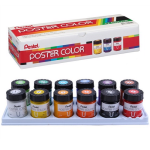 Pentel Poster Colours 12x30ml