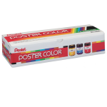 Pentel Poster Colours 12x30ml - Image 2