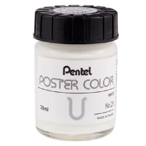 Pentel Poster Colour -30ml -White - Image 1