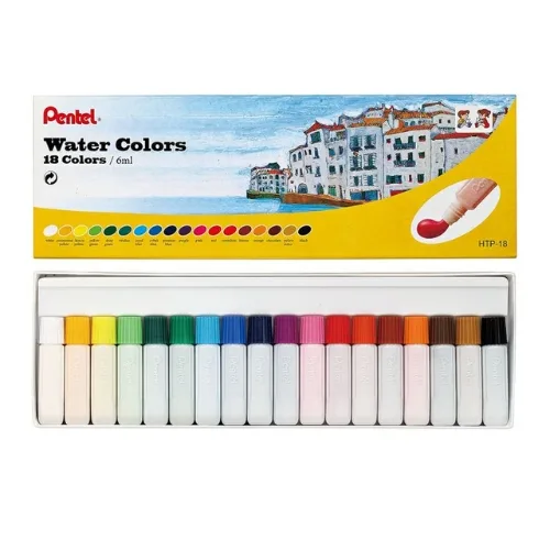 Pentel Watercolour 18 Tubes - Image 2