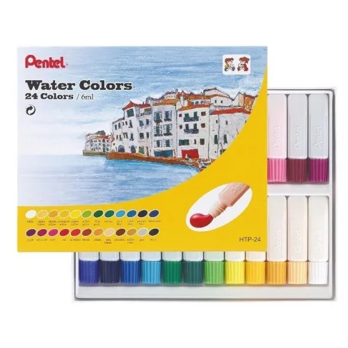 Pentel Watercolour 24 Tubes - Image 1
