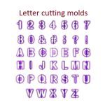 Plastic Letter Cutter Pack