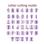 Plastic Letter Cutter Pack