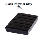 Oven Bake Polymer Clay -20g(Black)