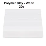 Oven Bake Polymer Clay -20g(White)