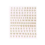 Resin Filling - Gold Letters