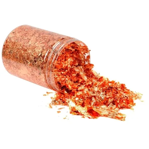 Rose Gold foil paper flakes_2 Rose Gold foil paper flakes - Image 1