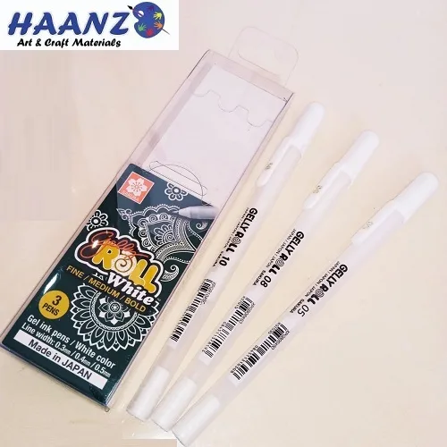 Sakura Gelly Roll Pen set -Fine,Medium, Bold Sakura Gelly Roll Pen set -Fine,Medium, Bold - Image 1