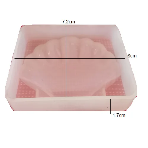 Seashell Silicon Mold (D1054) -1 Seashell Silicon Mold - (D1054) - Image 1