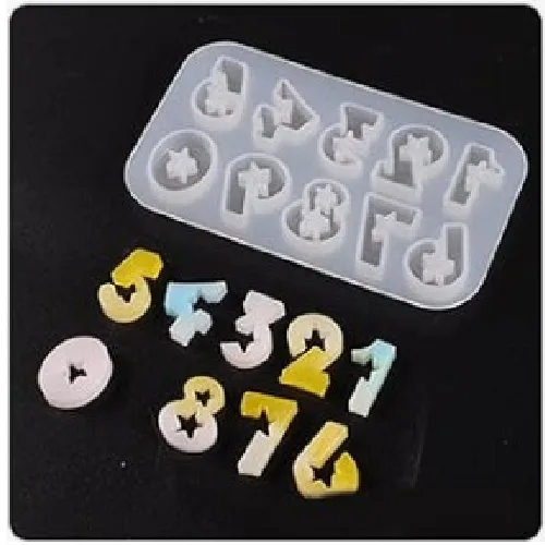 Small Number Silicon Mold (9927982) - Image 2