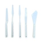 Small Plastic palette knife 5pcs - Image 3
