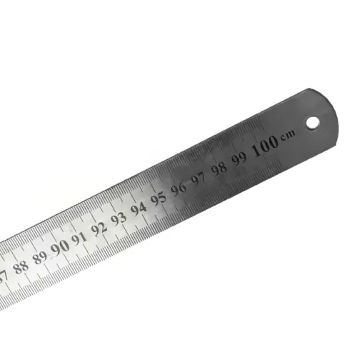 Steel ruler 100cm - Image 1