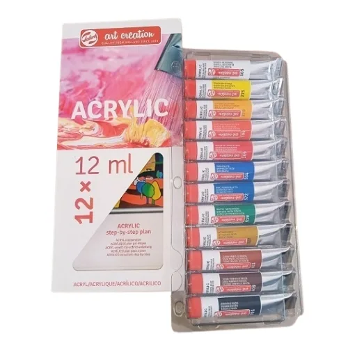 Talens Art Creation -Acrylics 12x12ml - Image 2