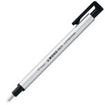 Tombow MONO Zero Eraser, Round tip -Silver