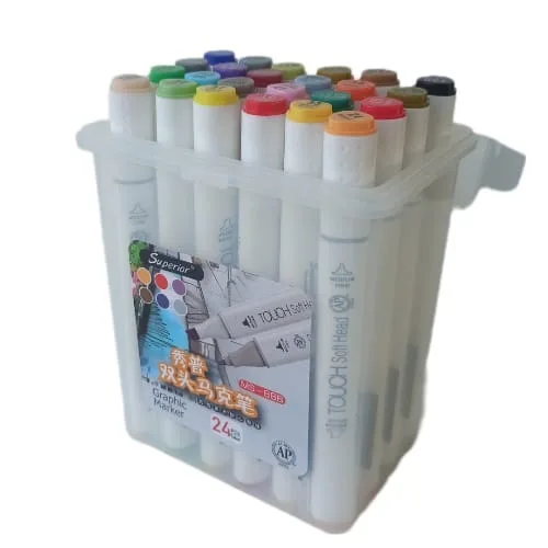 Touch Dual Tip Art Marker 24 Pack - Image 1