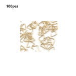 Triangle Jump Rings - Gold 6x10mm