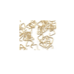 Triangle Jump Rings - Gold 6x10mm - Image 2