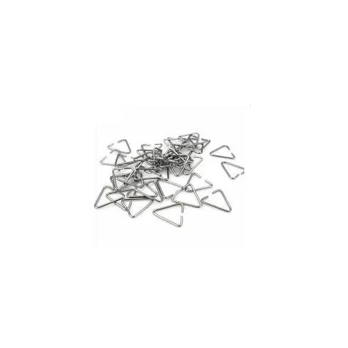 Triangle Jump Rings - Silver 6x10mm - Image 2