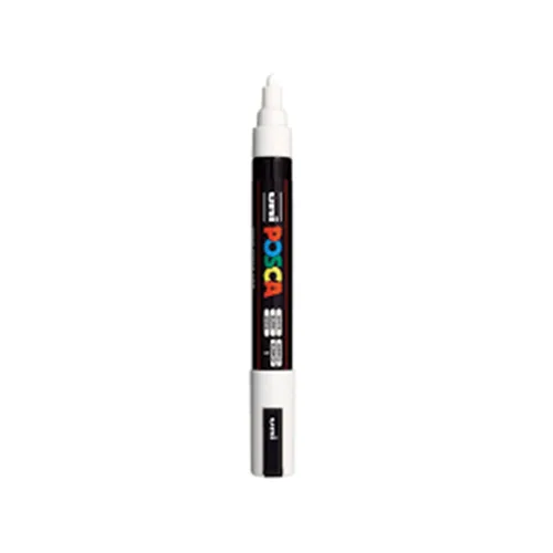 Uni-Posca (PC-5M) - White - Haanz Sri Lanka