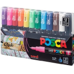 Uni-posca 12 pen set -(PC-1M)