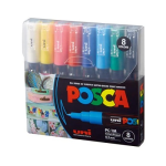 Uni-posca 8 pen set -(PC-1M)
