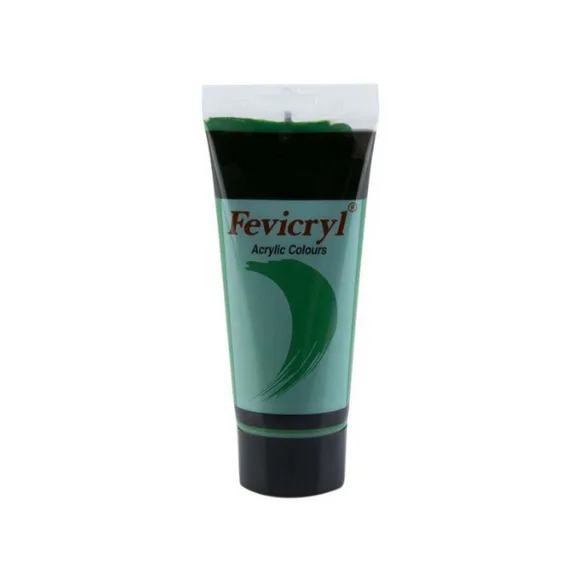 Fevicryl Acryllic Colour 200ml - Hookers Green - Image 1