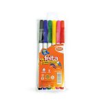 Atlas Felta - Felt Tip Pack -6Colours