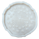 Wave Coaster Silicon Mold  with Desing