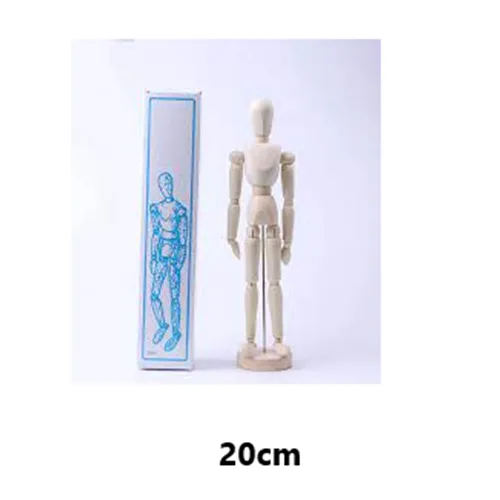 Wooden Manikin-20cm (New Model) - Image 1