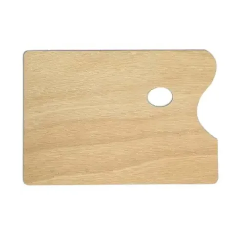 Wooden Palette -23.5x29.5cm Rectangle Shape - Image 3